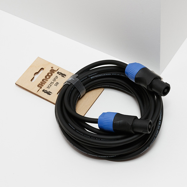Кабель акустический гибкий, 2x1,5мм, Speakon, 10м, SHNOOR SC215-SPSP-10m