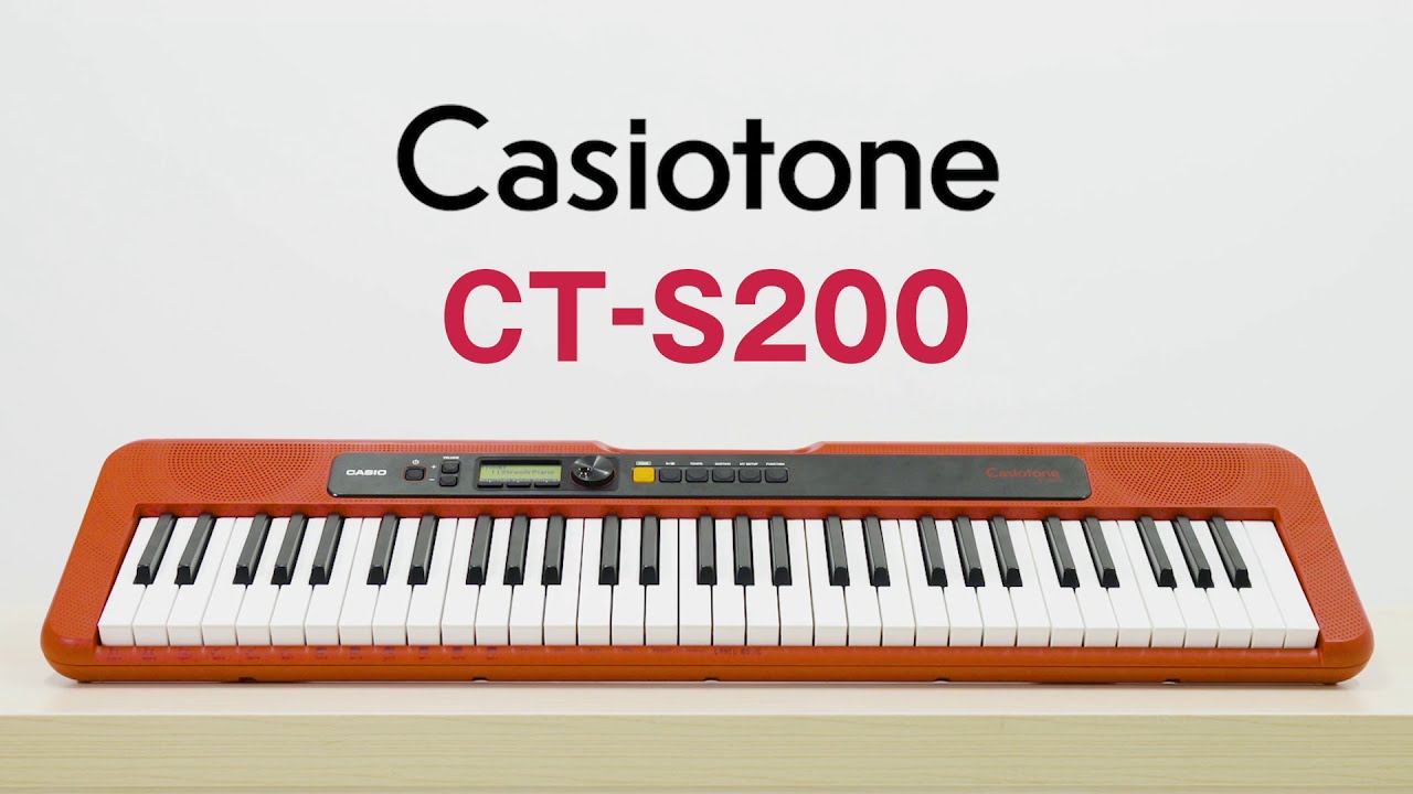 Синтезатор CASIO CT-S200 RD