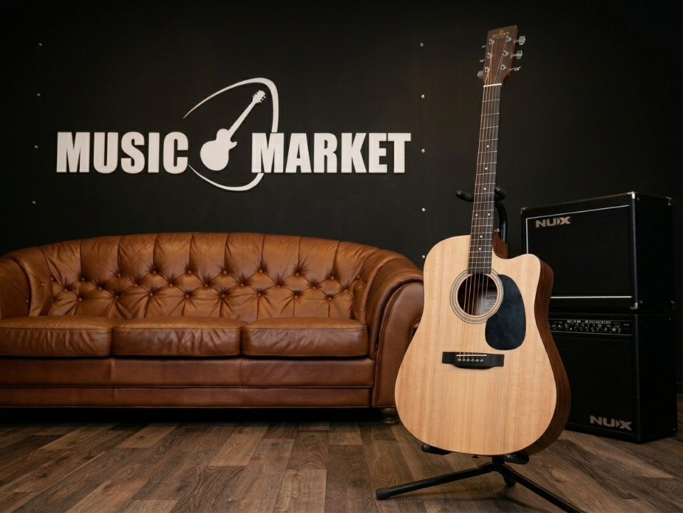 Электроакустическая гитара Sigma DMC-STE