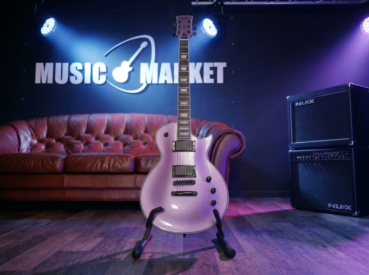Электрогитара Harley Benton SC-Custom III Purple Satin