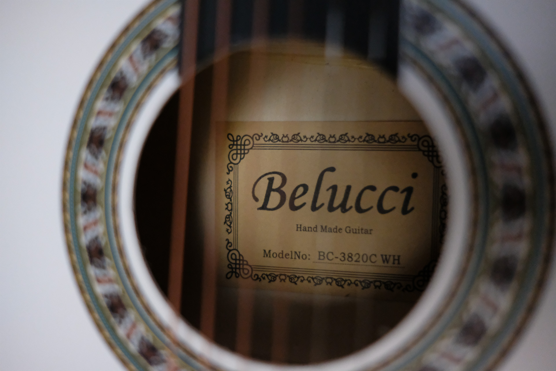 Акустическая гитара Belucci BC3820 WH