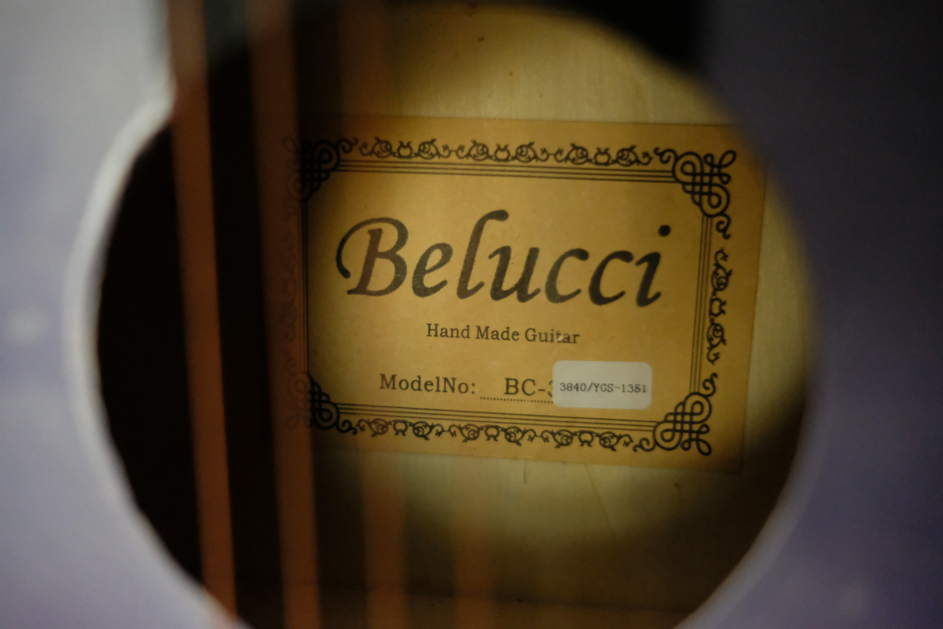 Акустическая гитара Belucci BC3840 1351 (Wolf)