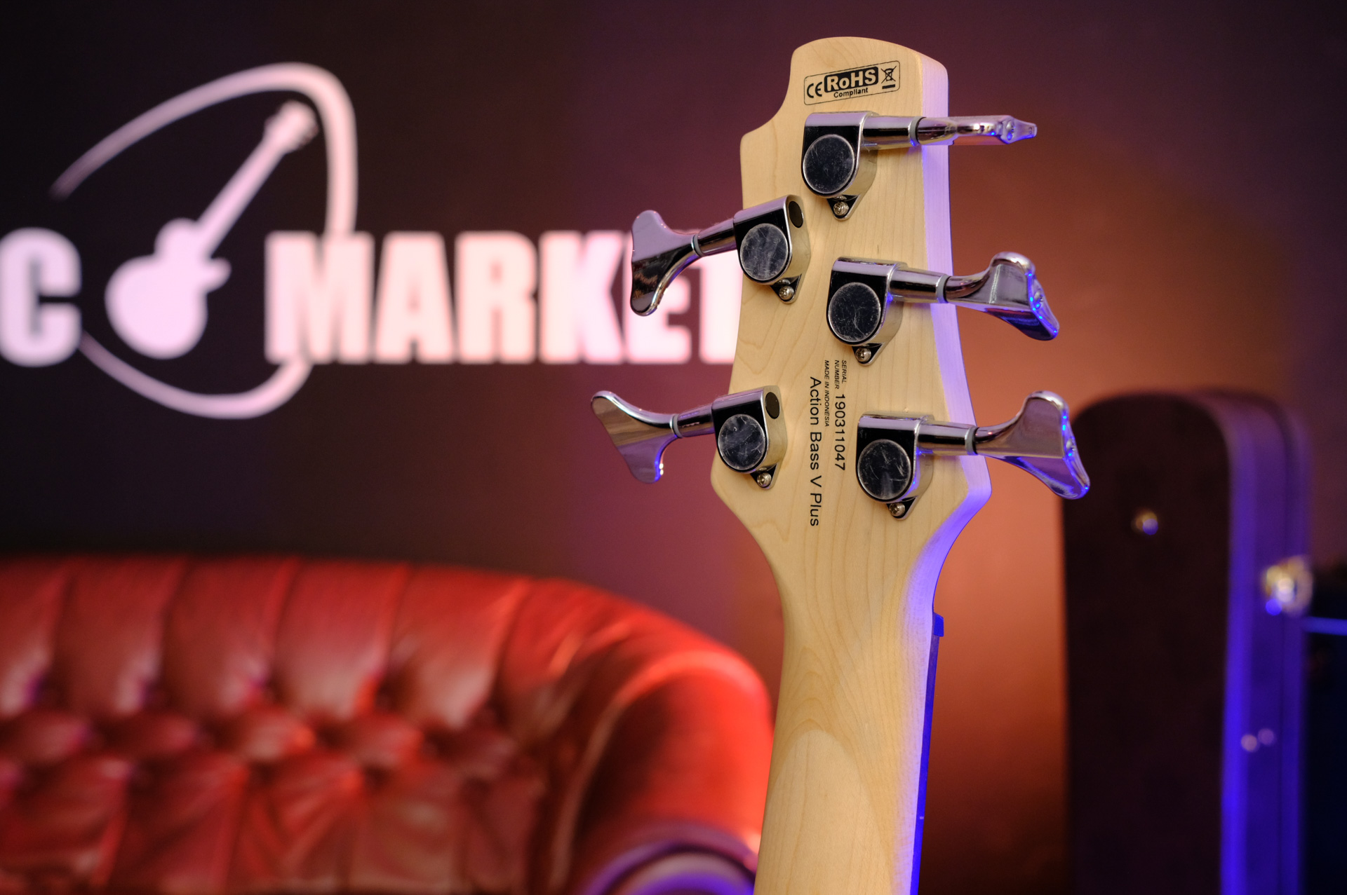 Бас-гитара 5-ти струнная Cort Action Series Action-Bass-V-Plus-BM