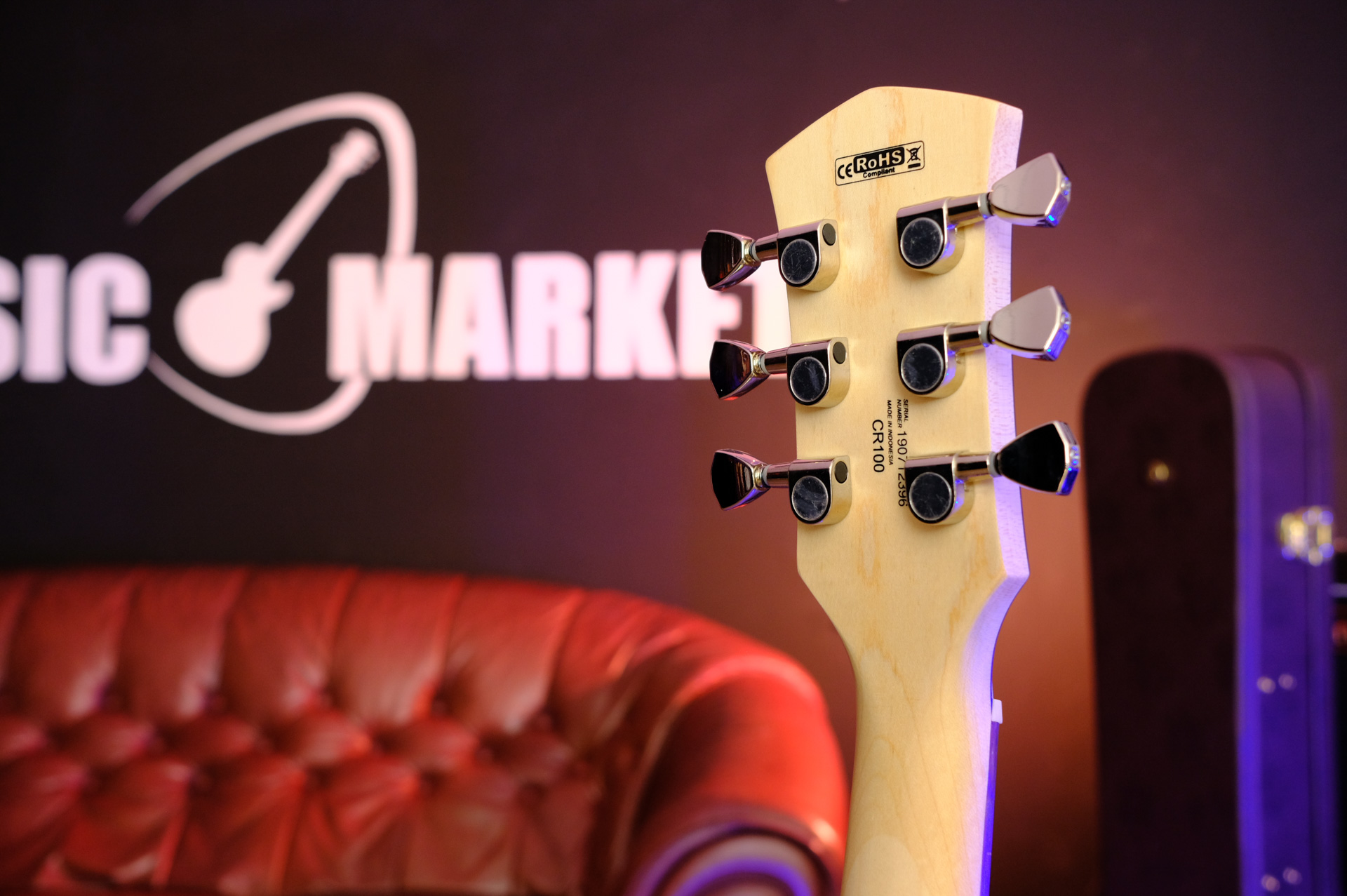 Электрогитара Cort CR100-BK Classic Rock