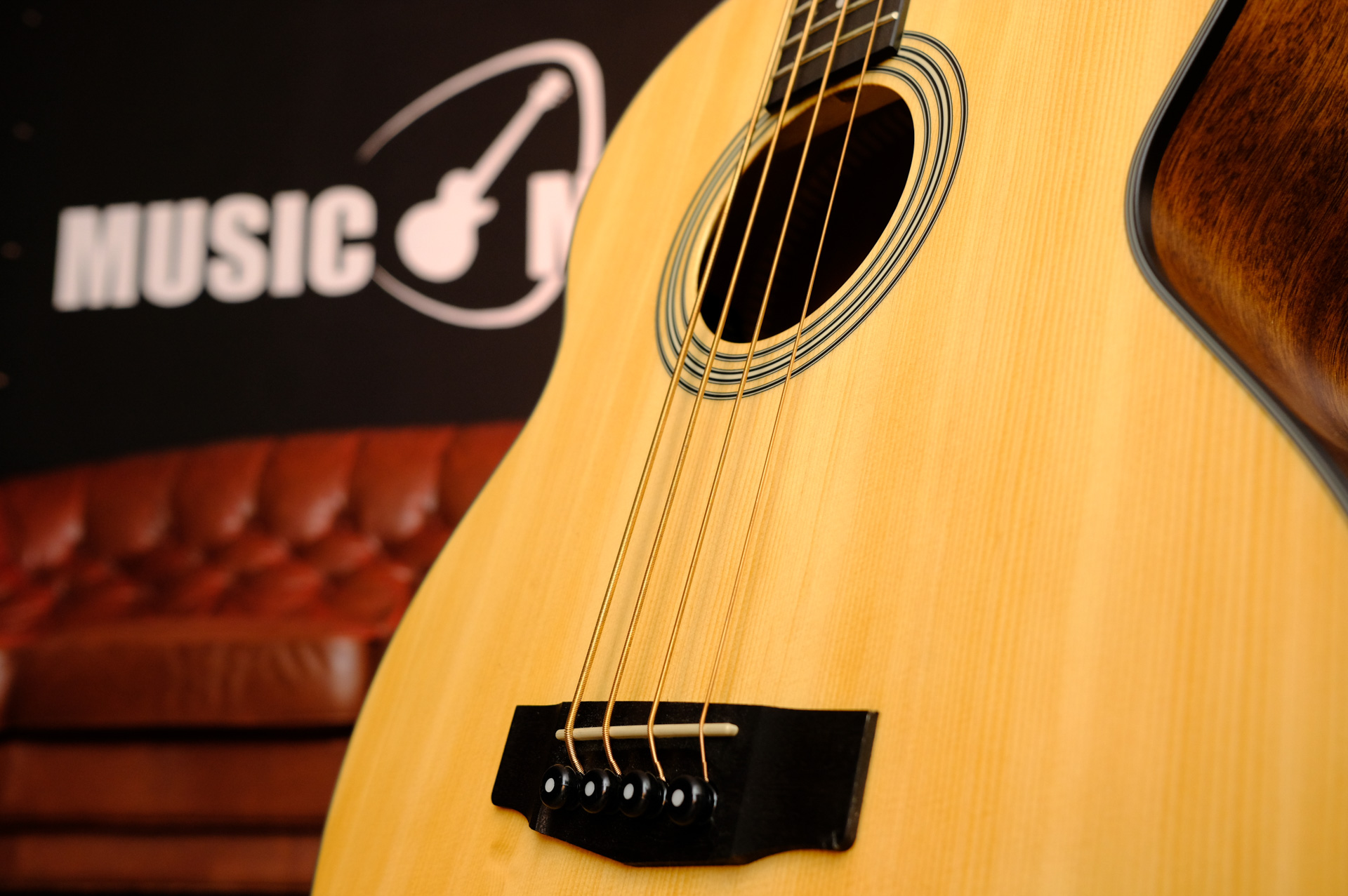 Бас-гитара Cort Acoustic Bass Series SJB5F-NS
