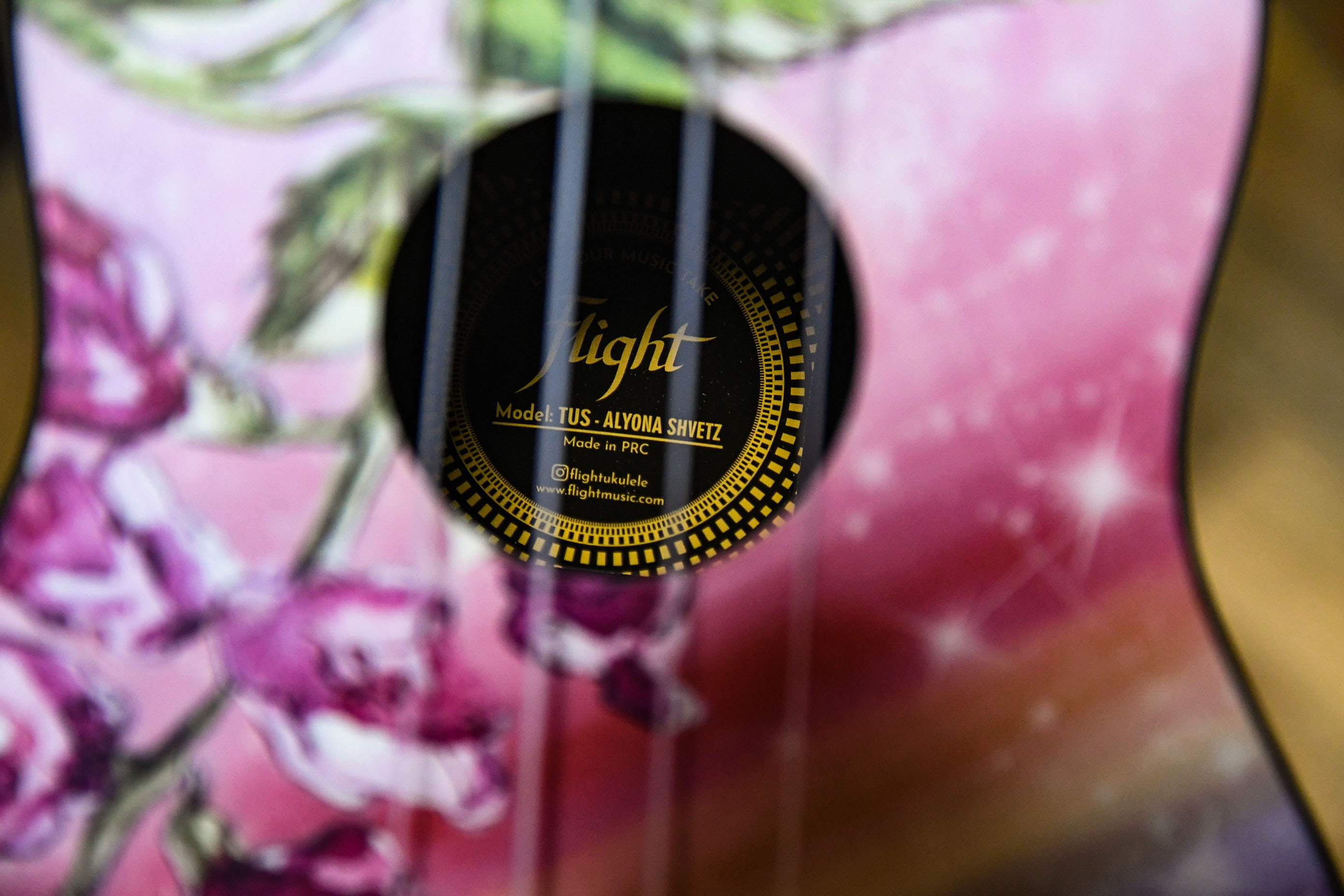 Укулеле сопрано Flight  TUS / Alyona Shvetz / Алёна Швец