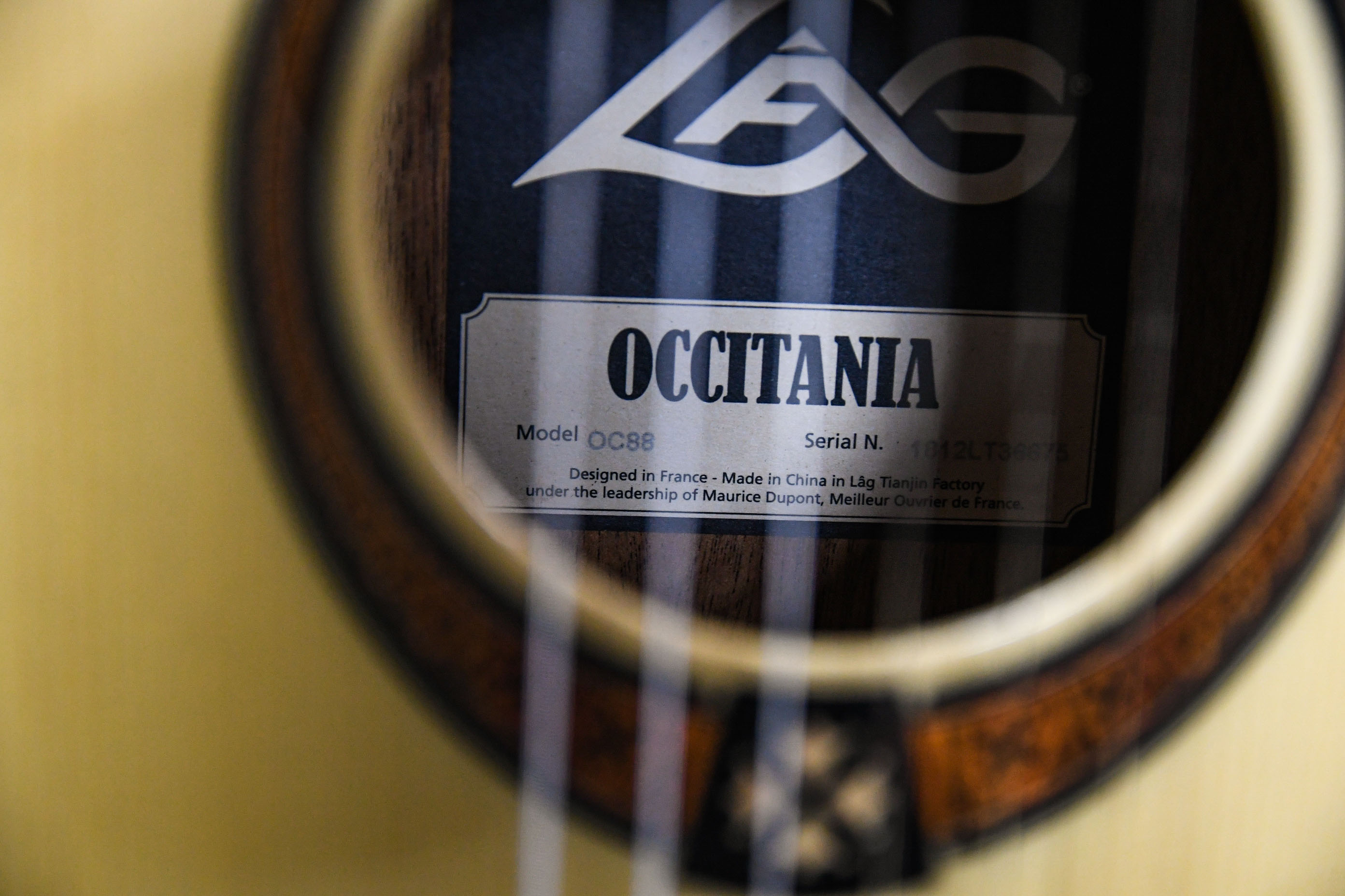 Классическая гитара LAG OC-88