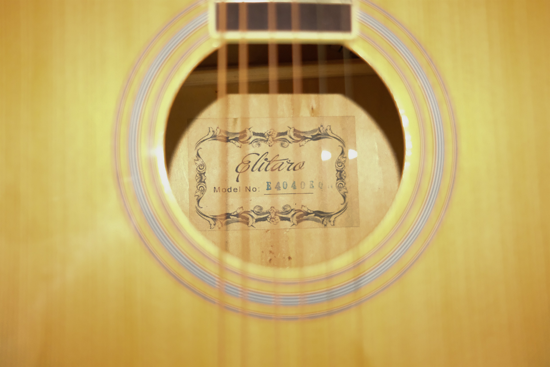 Электроакустическая гитара Elitaro E4050 EQ N