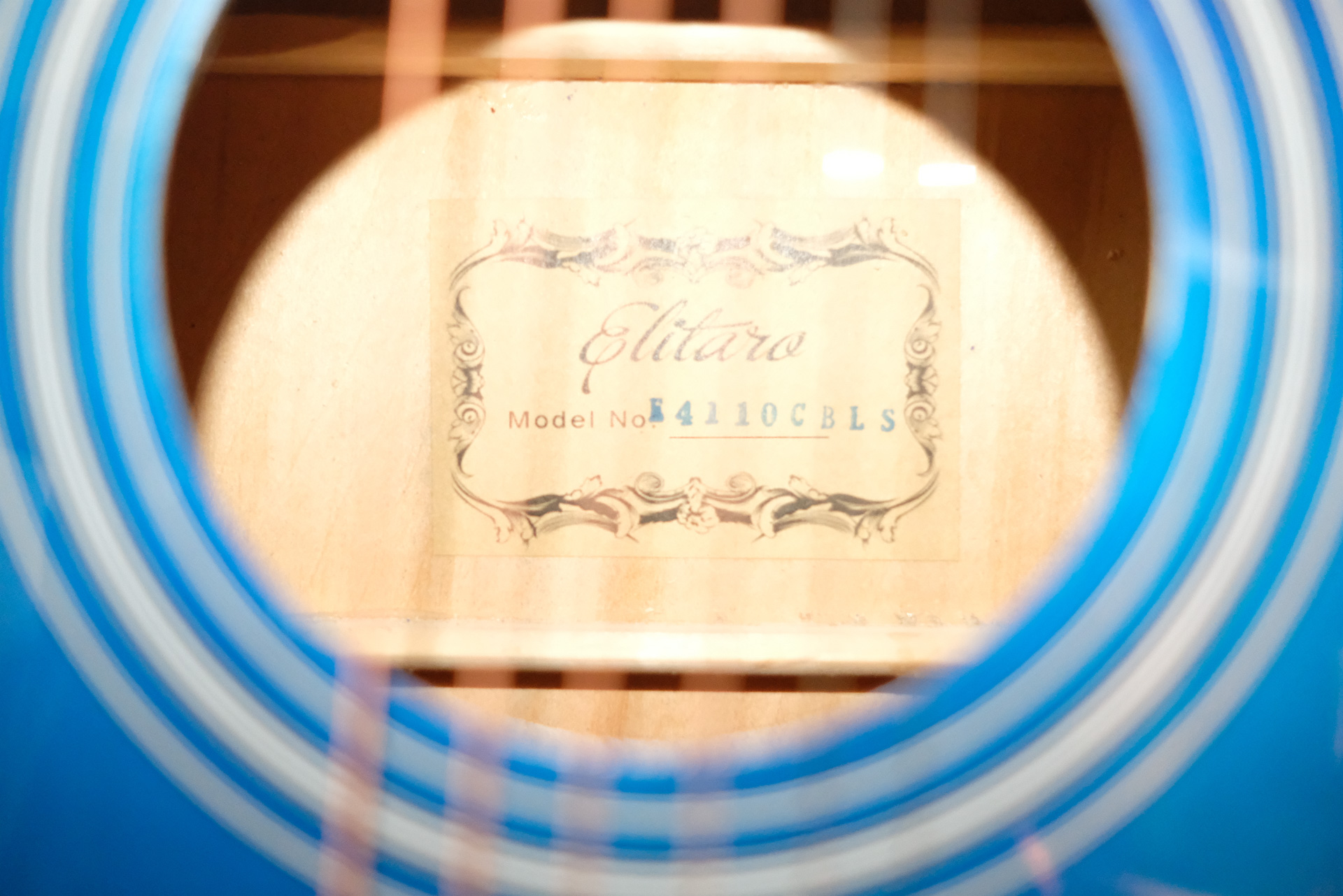 Акустическая гитара Elitaro E4110C BLS