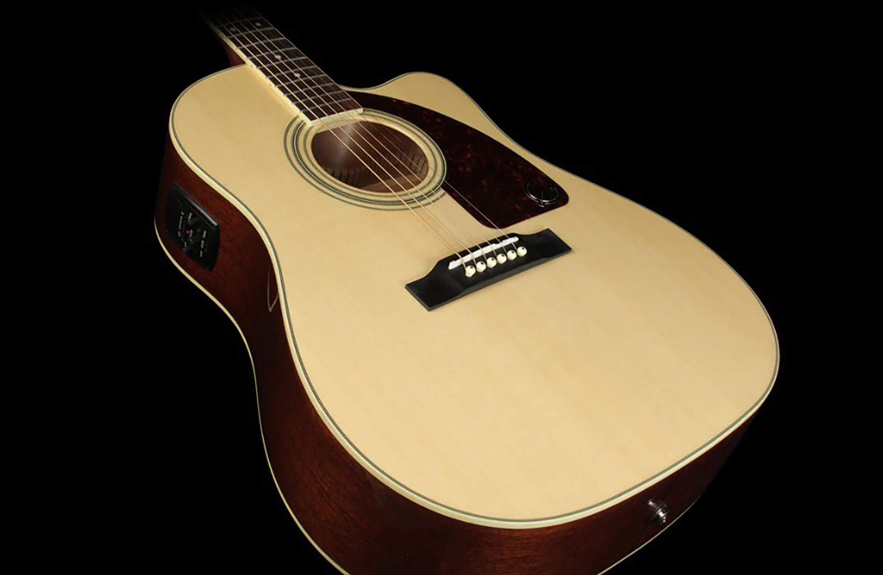 Акустическая гитара EPIPHONE AJ-220SCE Vintage Sunburst