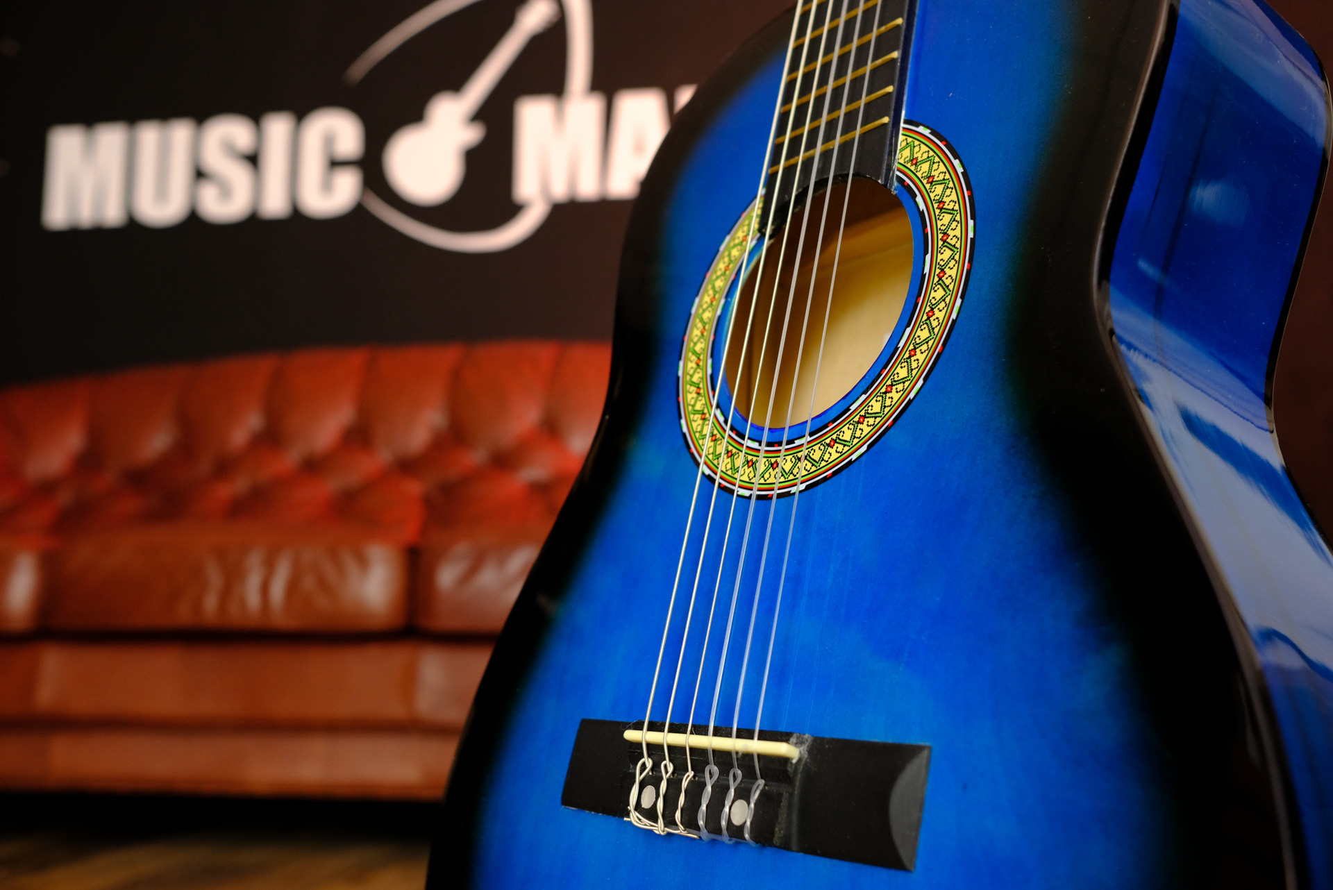 Классическая гитара Fabio FB3410 BLS (1/2, 34")