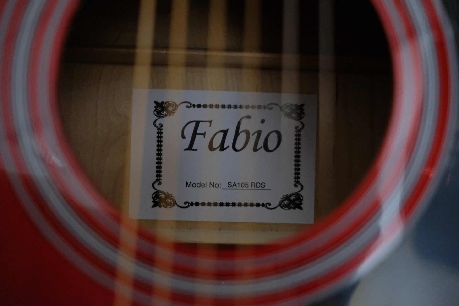 Акустическая гитара Fabio SA105 RDS