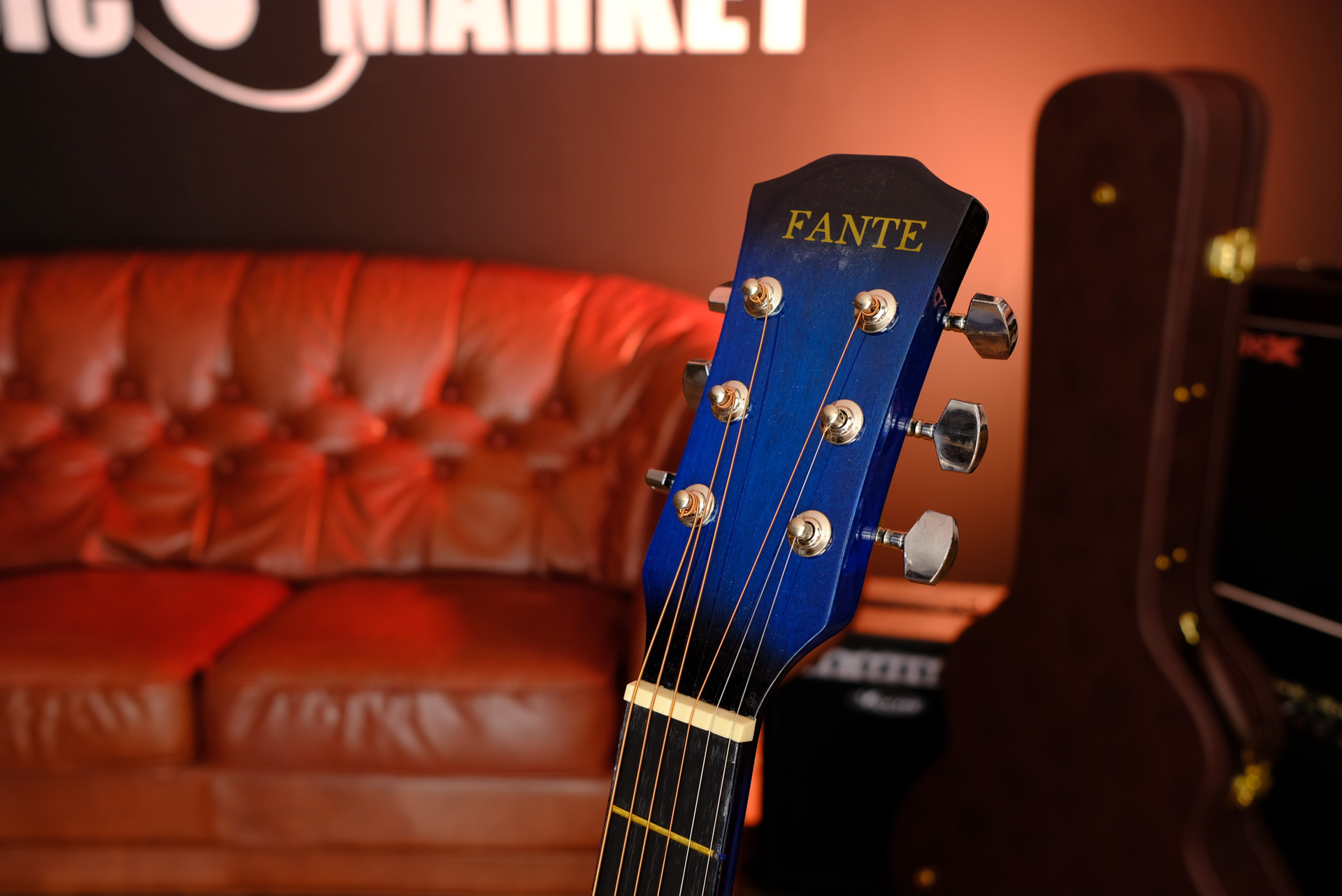 Акустическая гитара Fante FT-R38B-BLS