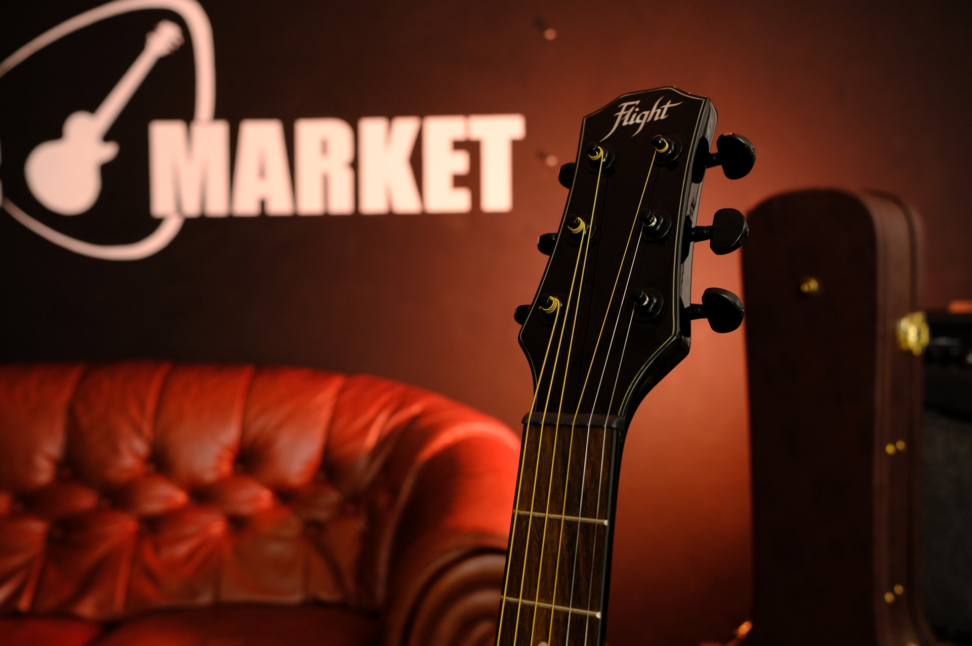 Акустическая гитара FLIGHT GA-150 BK