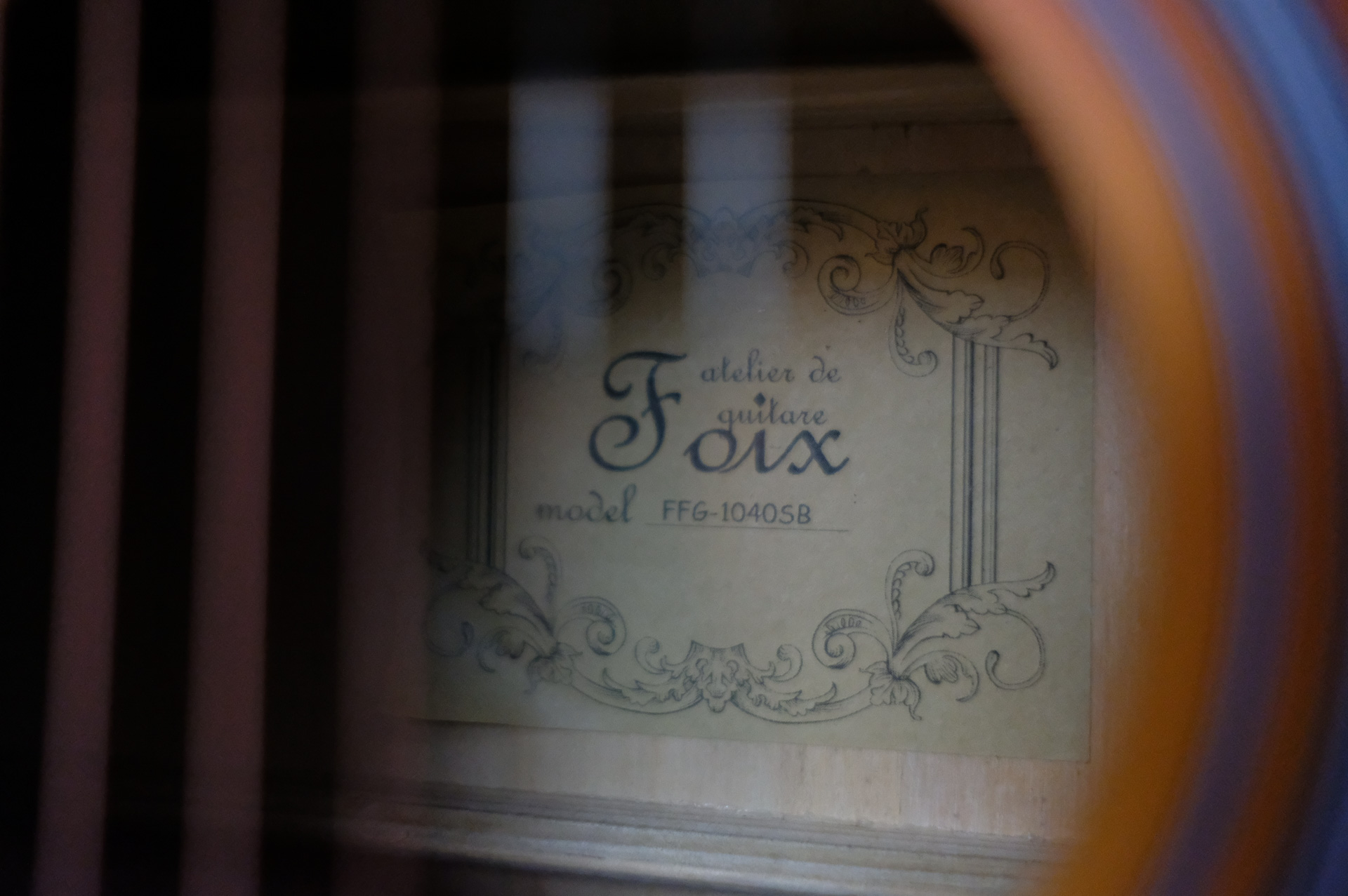 Акустическая гитара Foix FFG-1040SB