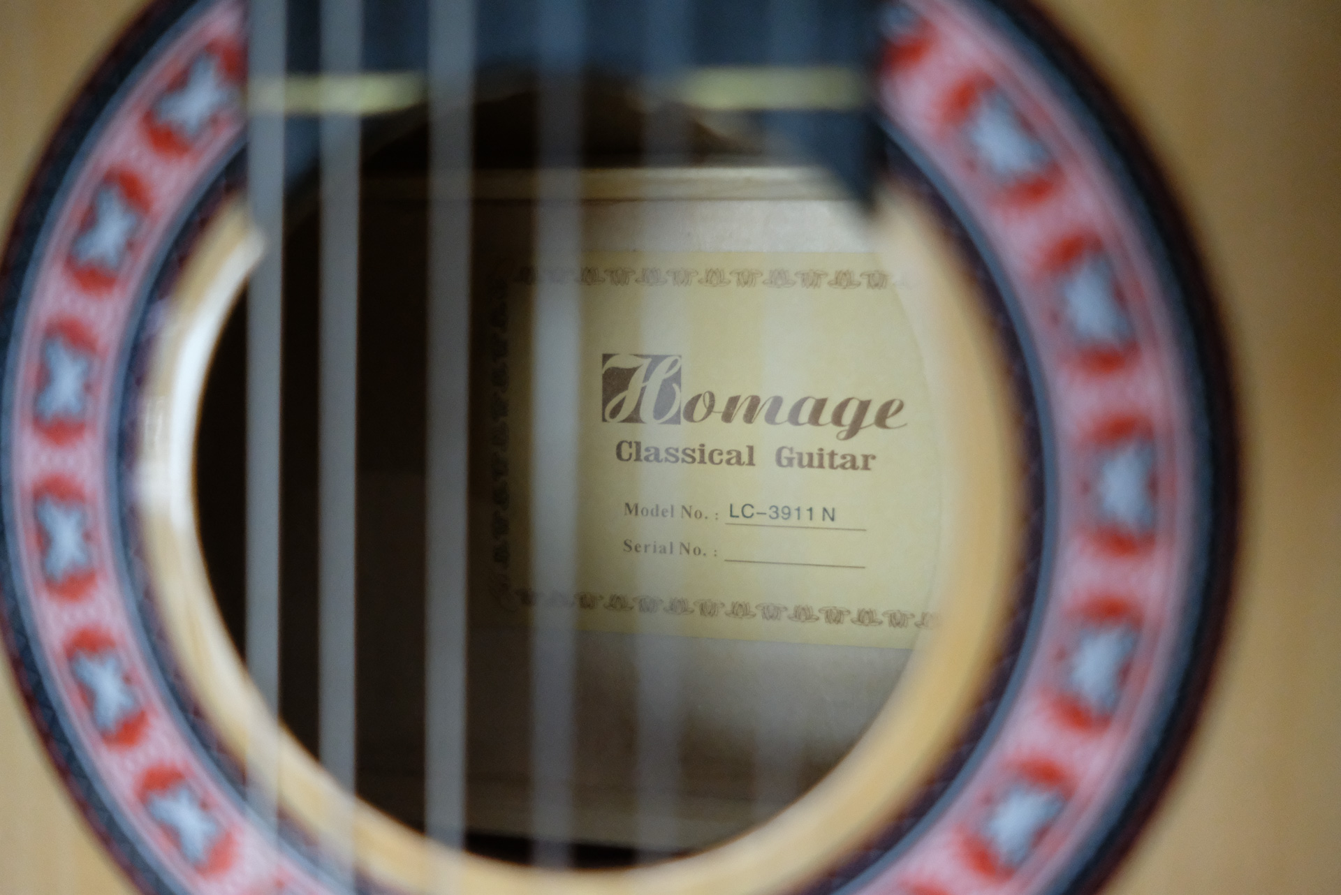 Классическая гитара HOMAGE LC-3911-N