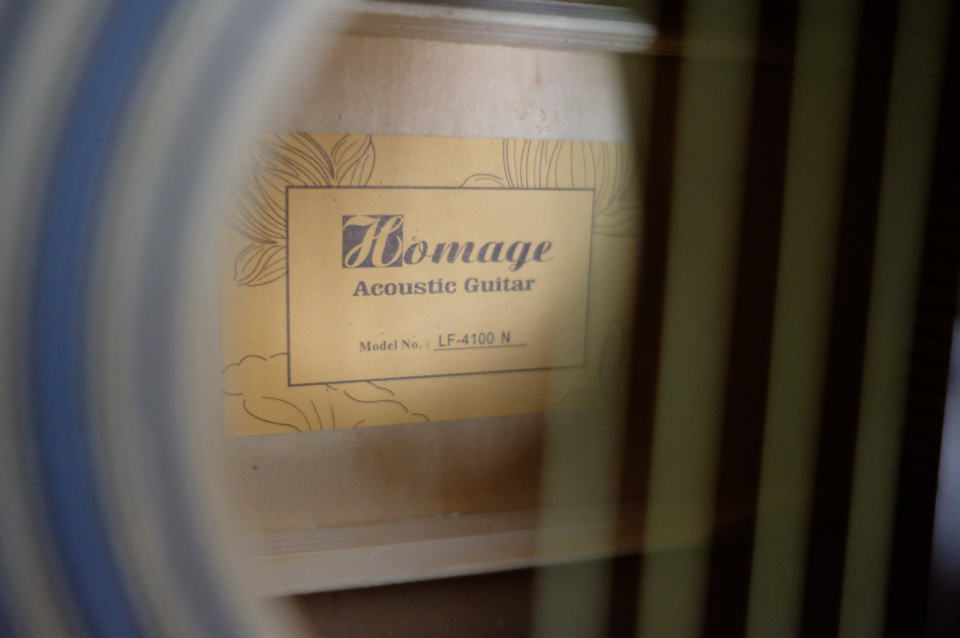 Акустическая гитара Homage LF-4100-N