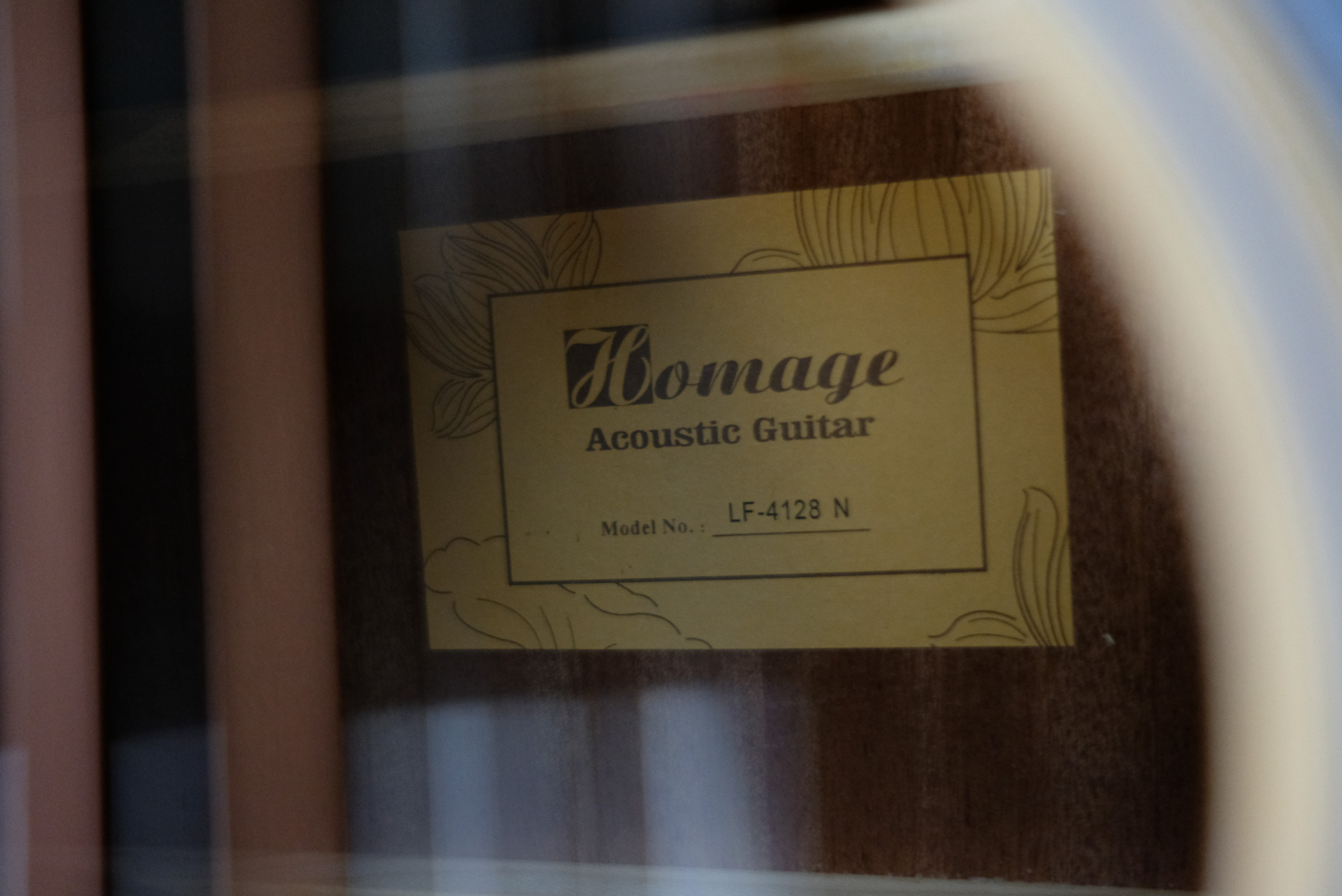 Акустическая гитара 12-струнная Homage LF-4128 N