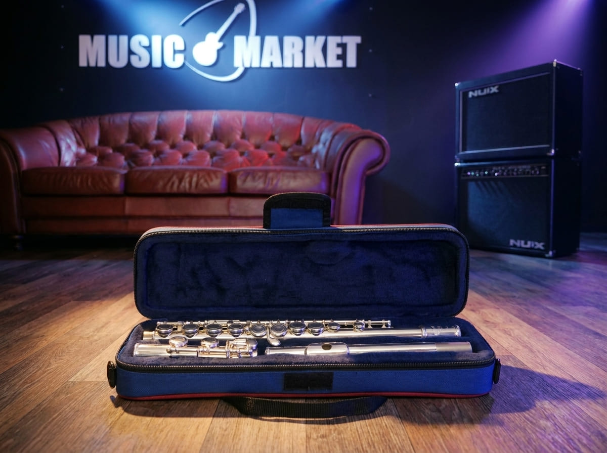 JP011 MKII Флейта C, посеребренная, John Packer