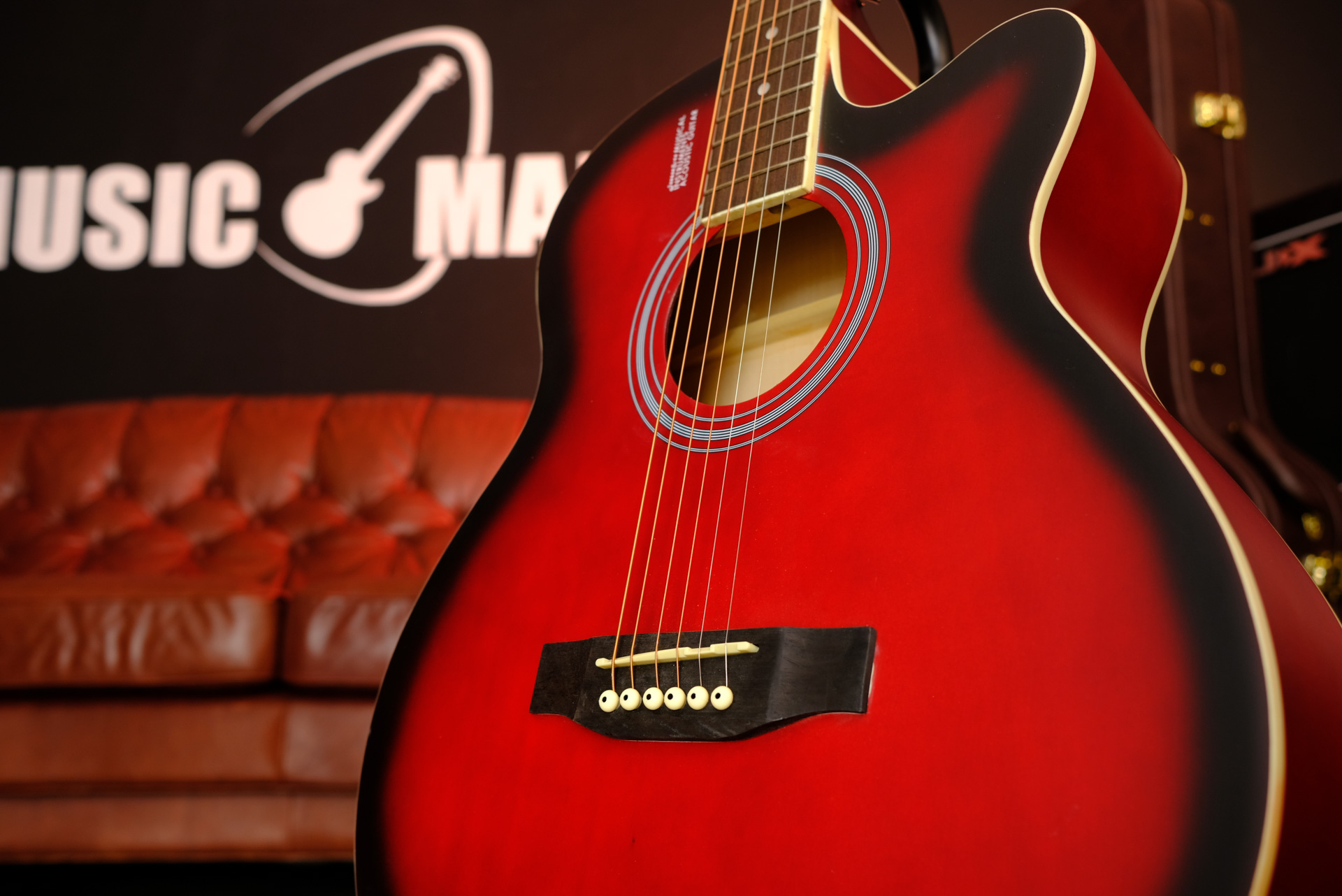 Акустическая гитара Jonson&Co E4011C RDS