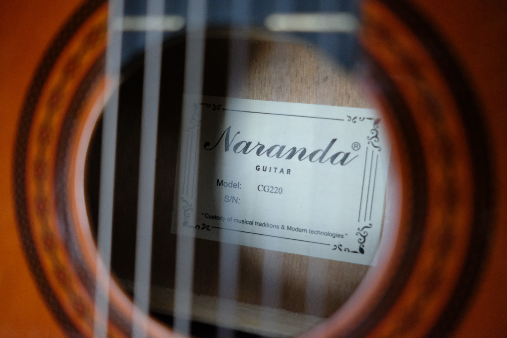 Классическая гитара Naranda CG220-4/4