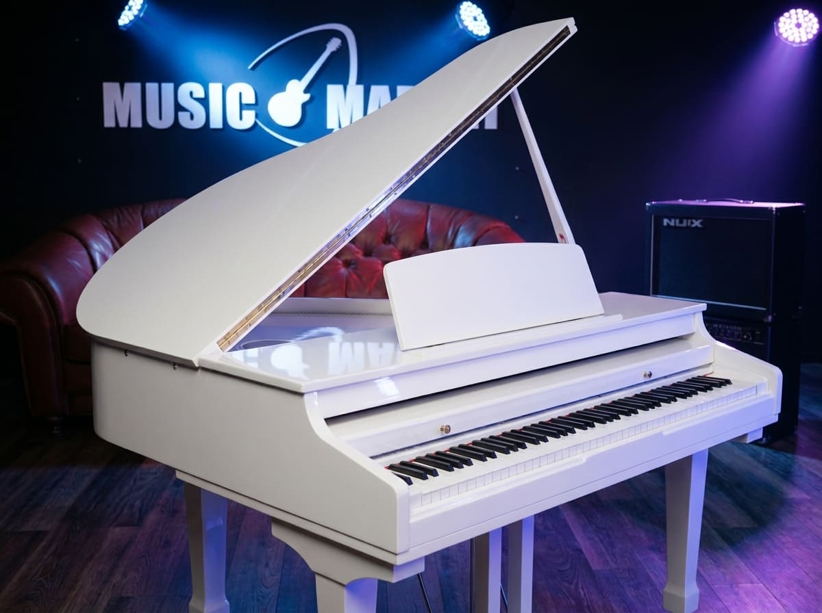 Orla Grand-500-WHITE Цифровой рояль, с автоаккомпанементом, белый (2 коробки)