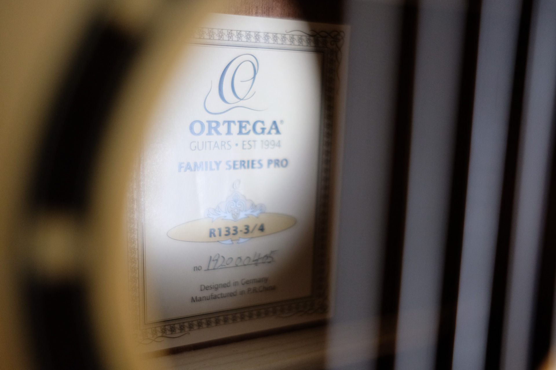 Классическая гитара Ortega Family Series Pro R133-3/4