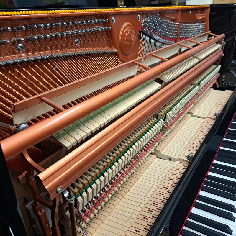 W120BL Пианино акустическое, черное, с банкеткой Wendl & Lung