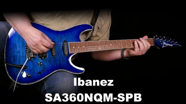 IBANEZ SA360NQM-SPB электрогитара