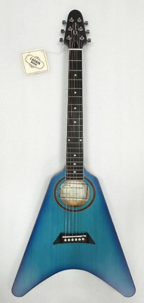 CAV-20 Акустическая гитара, голубая, Caraya