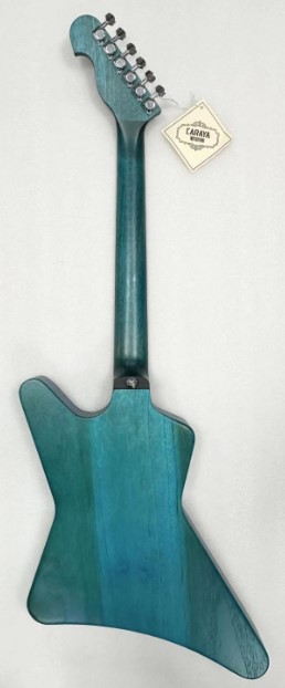 CAX-10 Акустическая гитара, голубая, Caraya