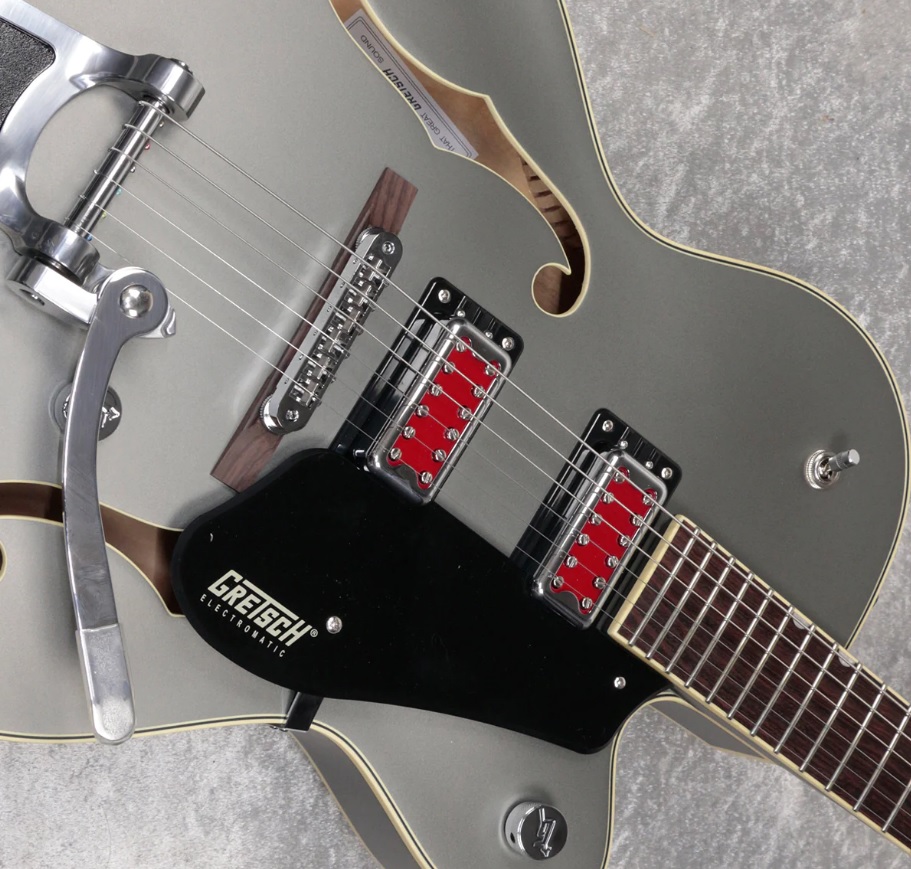 Полуакустическая гитара Gretsch G5410T Electromatic "Rat Rod" Hollow Body Single-Cut Matte Phantom Metallic w/Bigsby