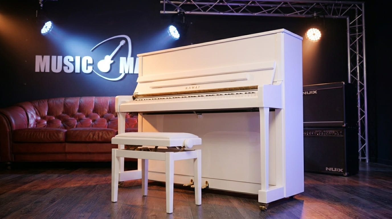 Пианино акустическое KAWAI K300 WH/P
