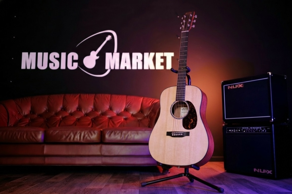 Электроакустическая гитара Martin Guitar D Jr E