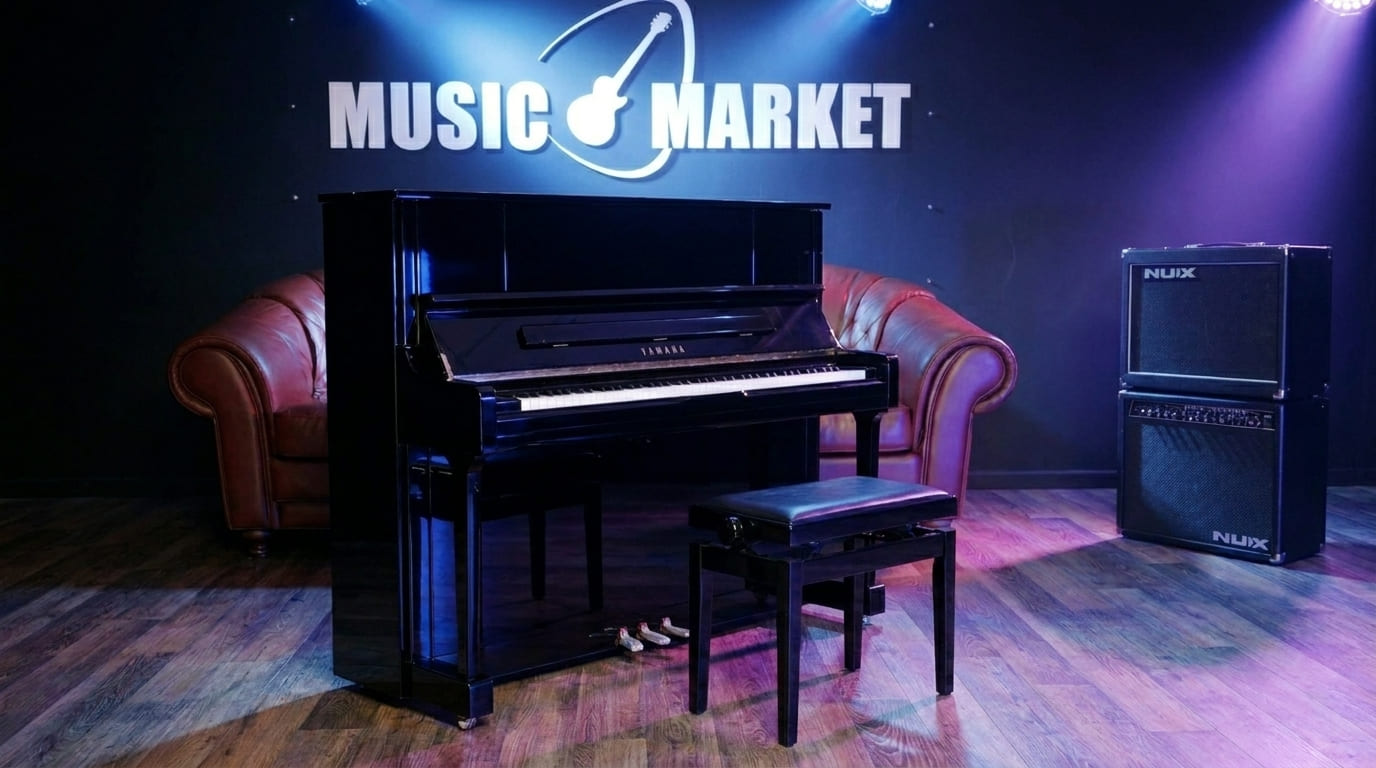 Акустическое пианино Yamaha U1J PEC - чёрный хром полированный