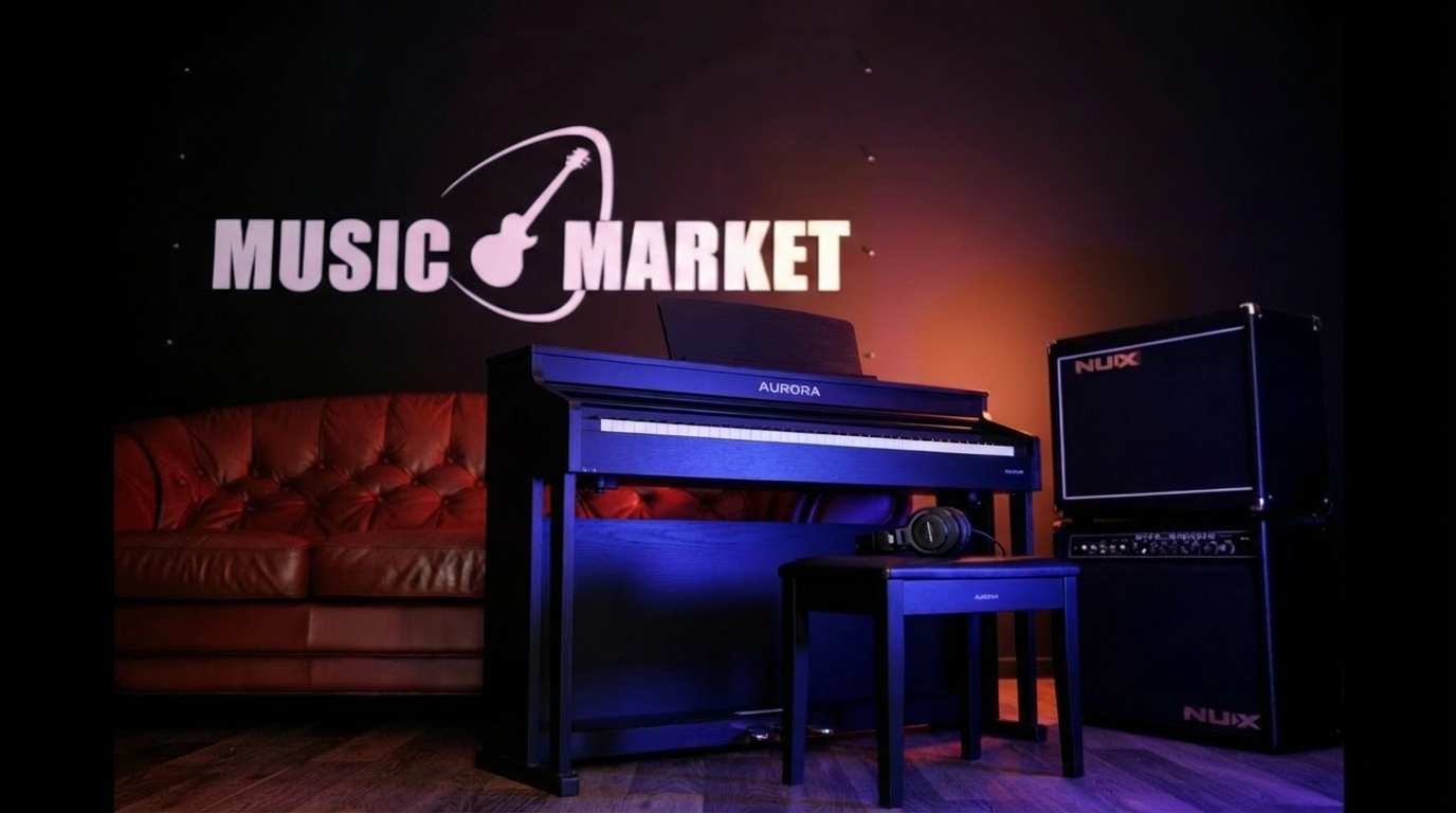 AU110-BK Цифровое пианино со стойкой, черное, Aurora