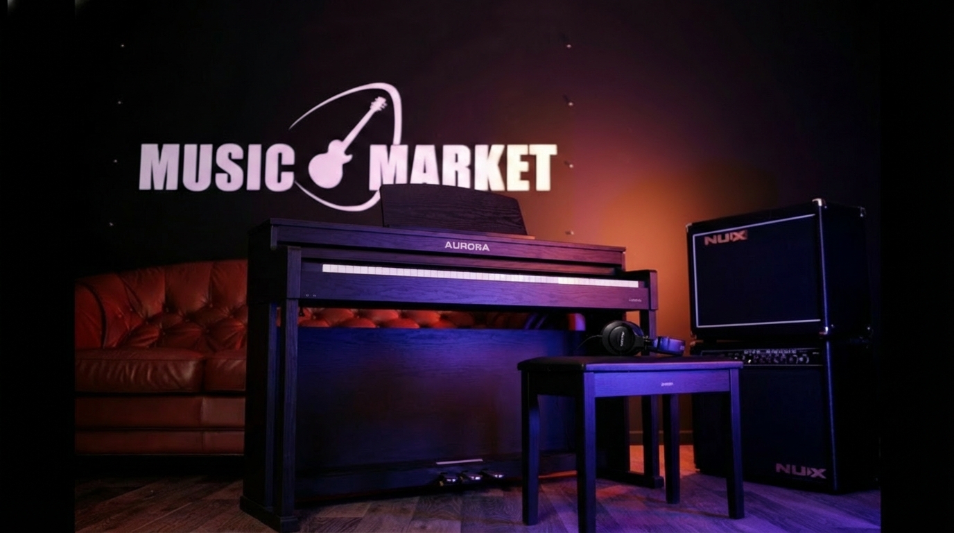 AU130-BK Цифровое пианино со стойкой, черное, Aurora