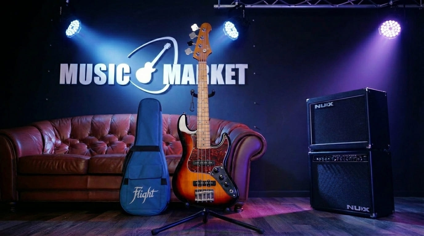 Электроукулеле FLIGHT Mini JB SB