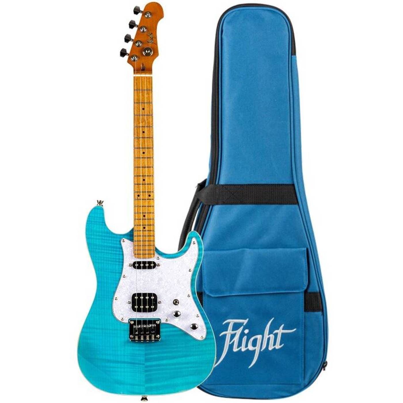 Электроукулеле FLIGHT Pathfinder Baritone OBL