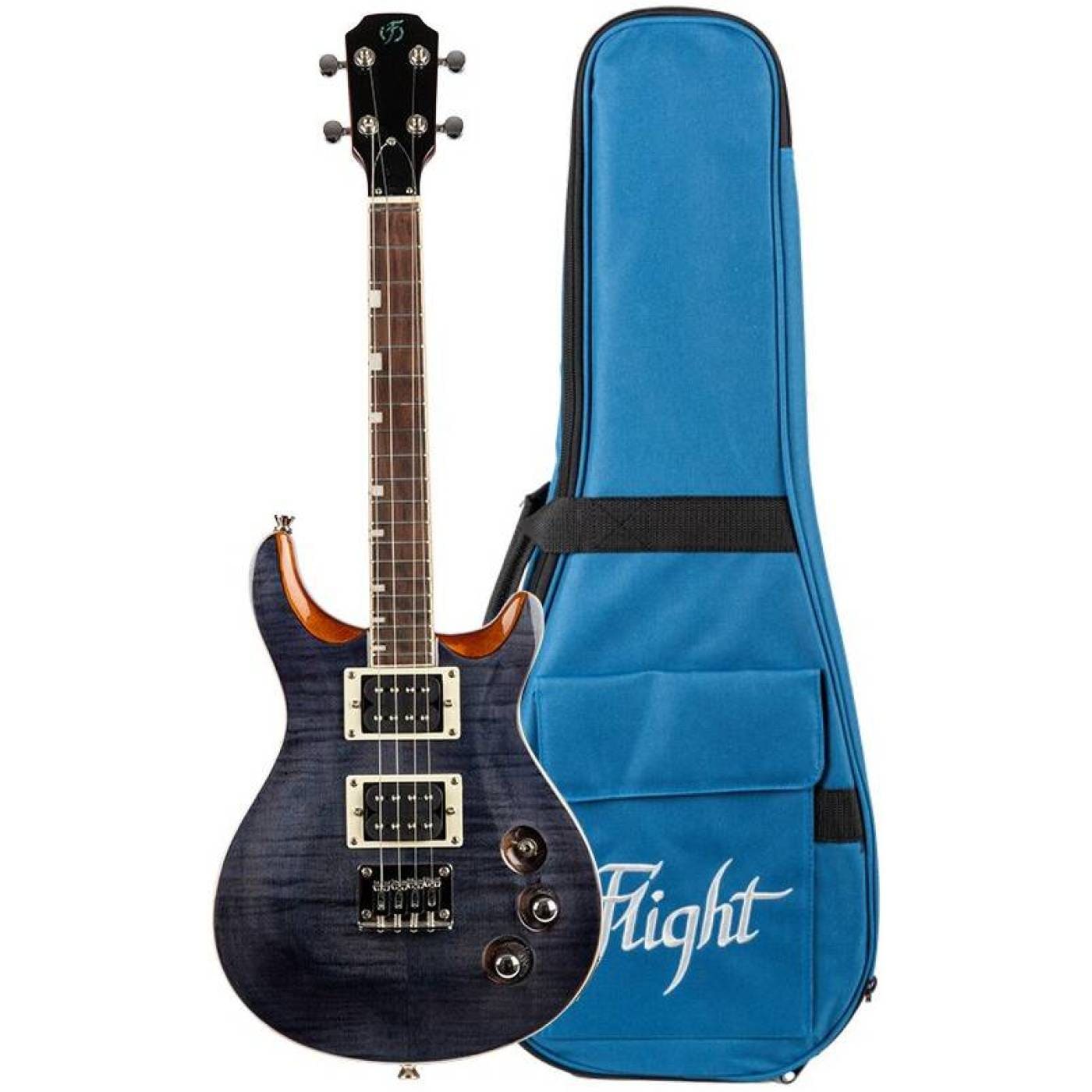 Электроукулеле FLIGHT Vanguard Tenor TBK