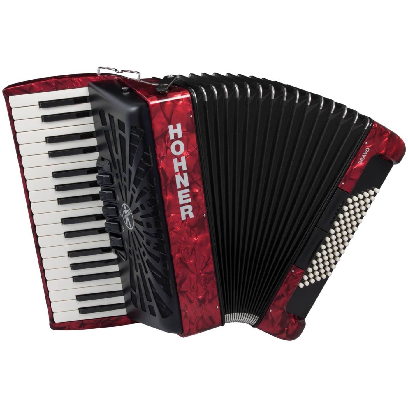 HOHNER Bravo III 72 red - Аккордеон 3/4