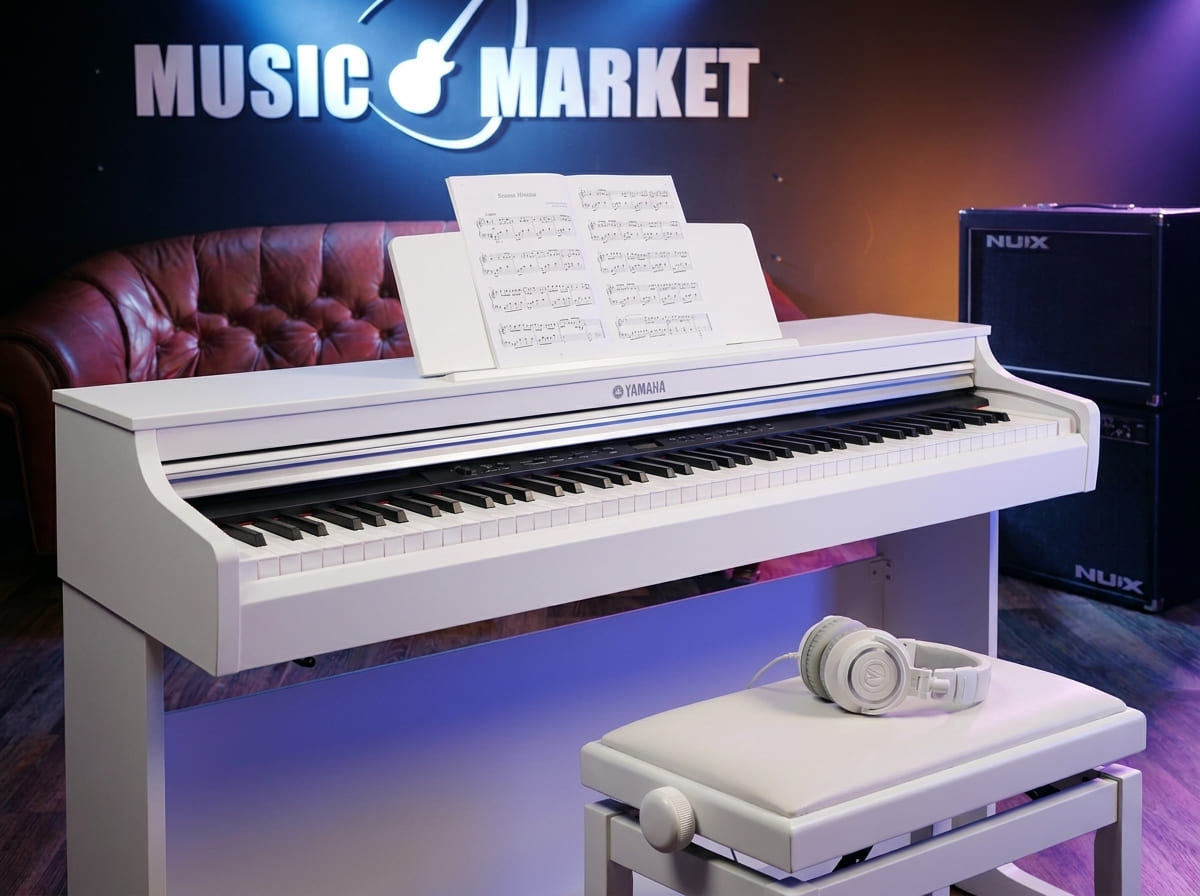 Цифровое пианино Yamaha YDP-166 WH Arius